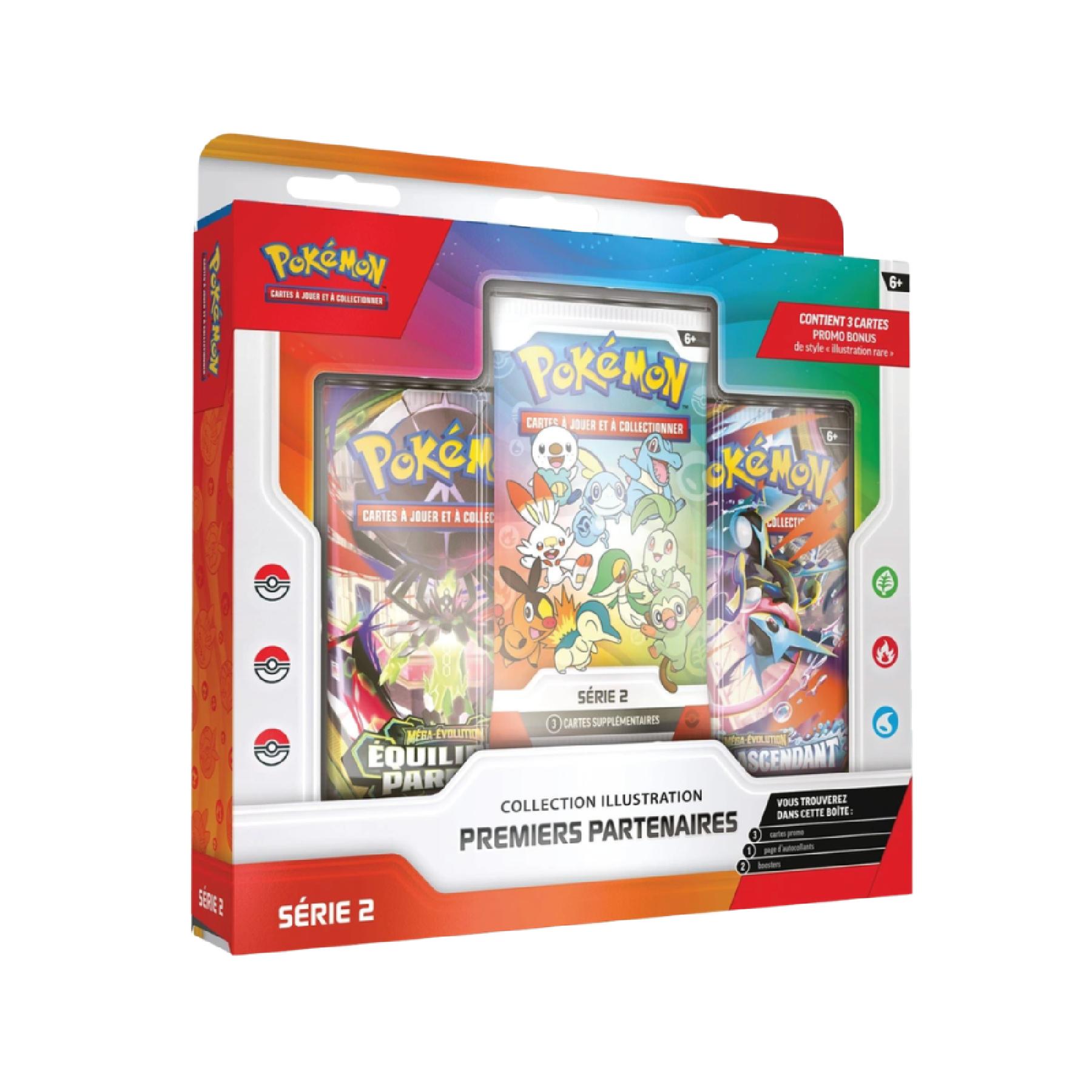 2 Coffrets Premiers Partenaires Serie 2 Pokemon - Lot du jeu concours Instagram DEALiCASH