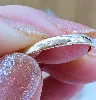 bague solitaire en or centrée d'un diamant d'environ 0,30ct or 750 millième (18 ct) 2,29g