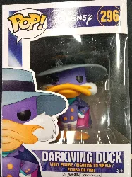 figurine funko! pop - disney - mickey et ses amis - darkwing duck - 296