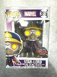 figurine funko pop marvel n° 395 - star lord (edition spéciale)