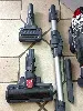 aspirateur balai rowenta x-force flex 11.60 rh9877wo 2-en-1 rouge/gris