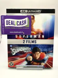 blu-ray superman (1978) + superman (2025) - 4k ultra hd + blu-ray