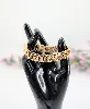 bracelet gourmette en or maille américaine or 750 millième (18 ct) 24,34g