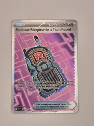 carte emetteur recepteur team rocket - fa asc fr - 263/217