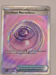 carte pokemon fortifiant merveilleux 117/088 full art fa me03 por fr