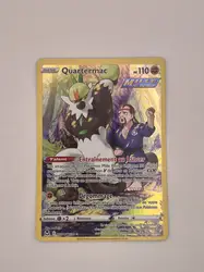 carte pokemon quartermac tg08/tg30 tempete argentée