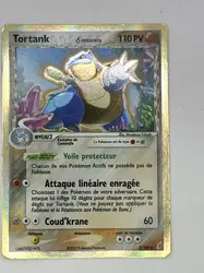 carte pokémon tortank 2/100 ex gardiens de cristal reverse vf