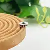 charm pandora argent anneau orné de zircon cubique rouge argent 925 millième (22 ct) 1,55g