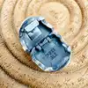 charm pandora coeur clip liisse et bombé argent 925 millième (22 ct) 2,52g