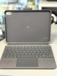 etui clavier rétroéclairé détachable logitech combo touch pour ipad 10e génération gris
