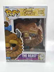 figurine pop! la belle et la bête - la bête w/curls 9 cm