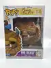 figurine pop! la belle et la bête - la bête w/curls 9 cm