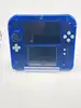 jeu consoles hardware nintendo 2ds bleu transparent + jeu pokémon version bleue