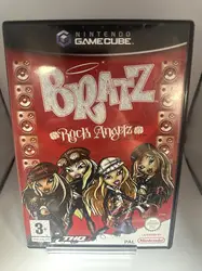 jeu gamecube gc bratz rock angels