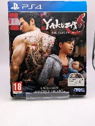 jeu ps4 yakuza 6 the song of life essence art edition