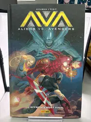 livre alien vs - avengers - l'affrontement final