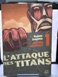 livre attaque des titans (l') - edition colossale - tome 1
