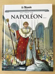 livre bd napoléon tome 1 - les grands personnages de l'histoire en bande dessinée