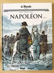 livre bd napoléon tome 2 - les grands personnages de l'histoire en bande dessinée