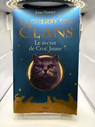 livre la guerre des clans - hors - série 4 le secret de croc jaune
