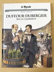 livre le monde volume 102 - duffour dubergier 1855 le classement - les grands personnages de l'histoire en bandes dessinées
