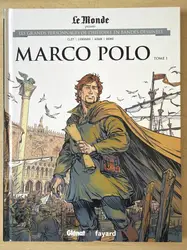 livre le monde volume 21 - marco polo tome 1 - les grands personnages de l'histoire en bandes dessinées
