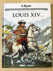livre le monde volume 4 - louis xiv tome 1 - les grands personnages de l'histoire en bandes dessinées