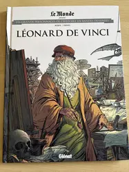 livre le monde volume 48 - léonard de vinci - les grands personnages de l'histoire en bandes dessinées