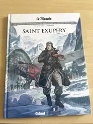 livre le monde volume 60 - saint exupéry tome 2 - les grands personnages de l'histoire en bandes dessinées