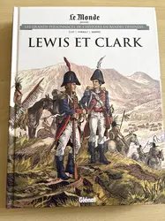 livre le monde volume 96 - lewis et clark - les grands personnages de l'histoire en bandes dessinées