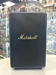 marshall tufton - haut - parleur - pour utilisation mobile - sans fil - bluetooth - tridirectionnel - noir et laiton