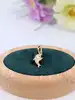 pendentif or doube dauphins or 750 millième (18 ct) 0,76g