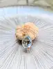pendentif or serti d'une grande aigue-marine or 750 millième (18 ct) 6,12g