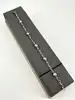 bracelet argent maille alternée et perles texturées l20cm argent autre 4,42g