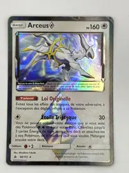 carte pokémon arceus prisme 96/131 soleil & lune sl6 lumière interdite