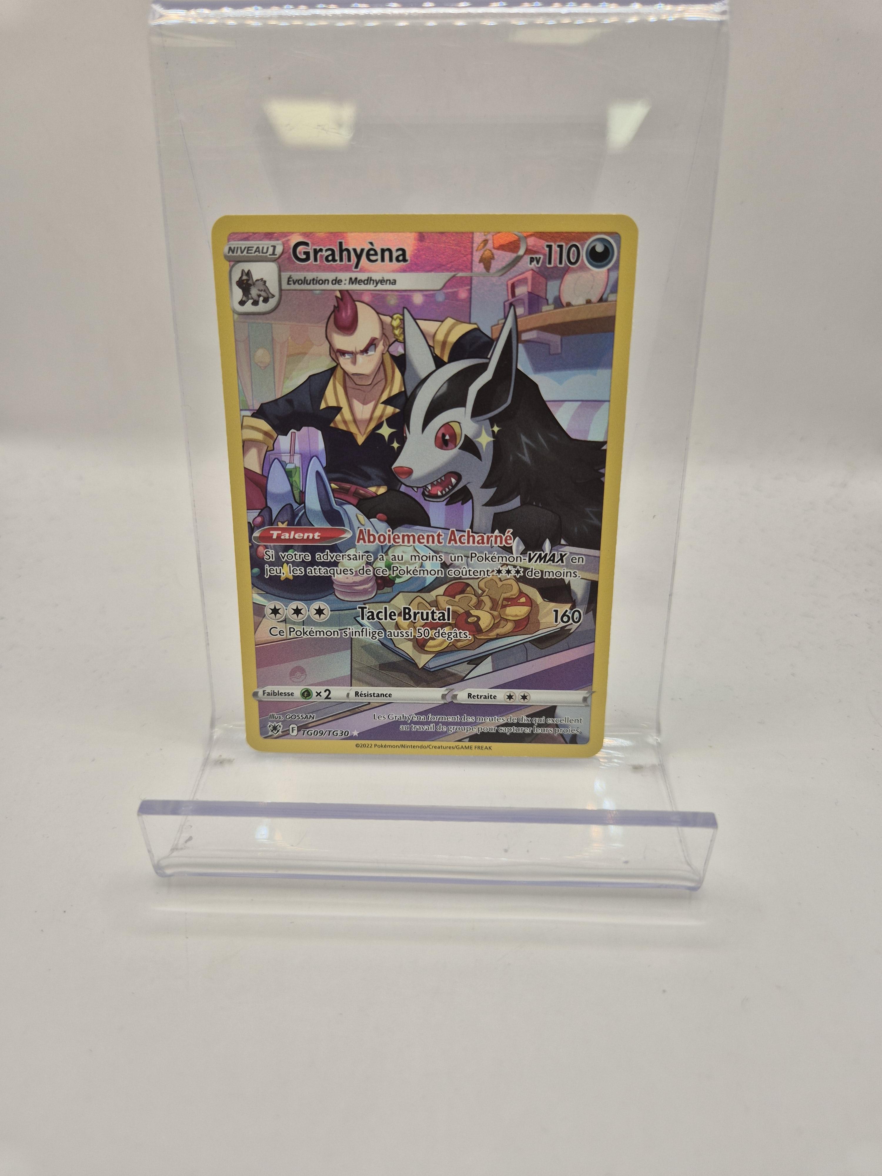 Carte Pokémon Grahyèna TG09/TG30 EB10 Epée & Bouclier Astres Radieux