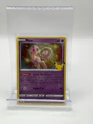 carte pokemon mew célébrations 25 ans 011/025 holo