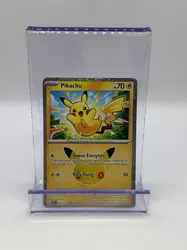 carte pokémon pikachu 037/128 30 ans