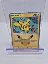 carte pokémon pikachu 07/30 30 ans