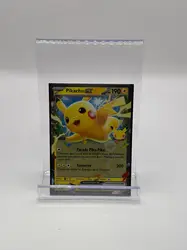 carte pokémon pikachu ex 053/128 - 30c me5.5 30ème anniversaire