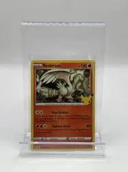 carte pokemon reshiram célébrations 25 ans 002/025 holo