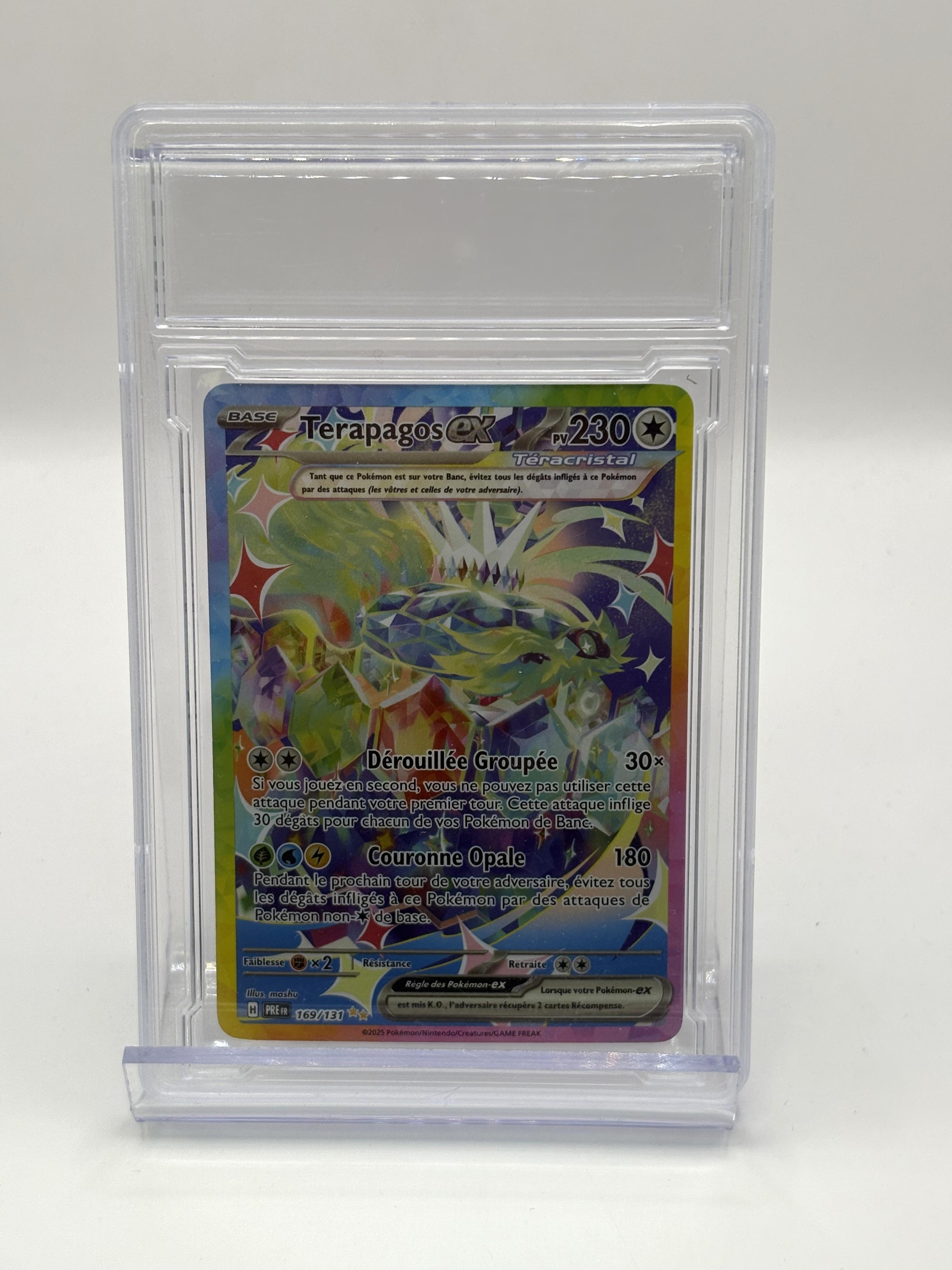 Carte Pokémon Terapagos EX Alt 169/131 Évolutions Prismatiques EV8.5