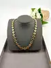 chac collier chaîne maille grain de café en acier argenté l60 cm