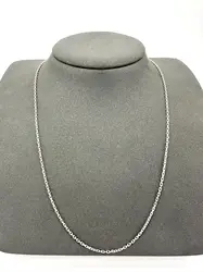 chaîne argent maille forçat l51cm argent autre 3,43g