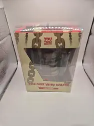 cult of the lamb vinyl figurine the one who waits 11 cm