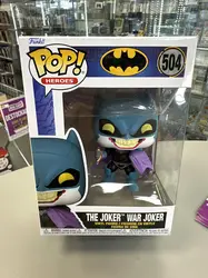 dc comics series pop! heroes vinyl figurine batman war zone - joker 9