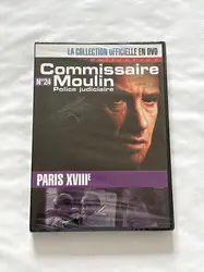 dvd commissaire moulin police judiciaire - paris xviiie - vol 24