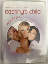 dvd destiny's child - world tour
