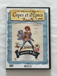 dvd le masque de fer - les plus grands films de capes et d'epées editions atlas - vol 2