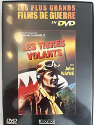 dvd les tigres volants - les plus grands films de guerre editions atlas - avec john wayne